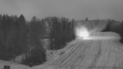 Dojezd hlavní sjezdovky