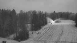 Dojezd hlavní sjezdovky