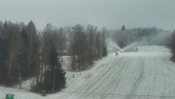 Dojezd hlavní sjezdovky