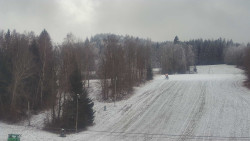 Dojezd hlavní sjezdovky