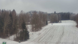 Dojezd hlavní sjezdovky