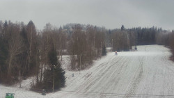 Dojezd hlavní sjezdovky