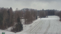 Dojezd hlavní sjezdovky