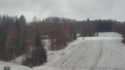 Dojezd hlavní sjezdovky