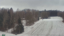 Dojezd hlavní sjezdovky