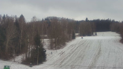 Dojezd hlavní sjezdovky