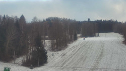 Dojezd hlavní sjezdovky