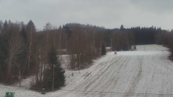 Dojezd hlavní sjezdovky