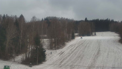 Dojezd hlavní sjezdovky