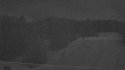 Dojezd hlavní sjezdovky