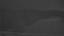 Dojezd hlavní sjezdovky