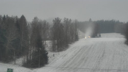 Dojezd hlavní sjezdovky