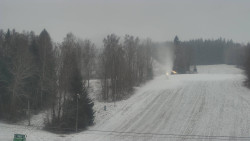 Dojezd hlavní sjezdovky