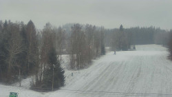 Dojezd hlavní sjezdovky