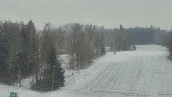 Dojezd hlavní sjezdovky