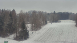 Dojezd hlavní sjezdovky