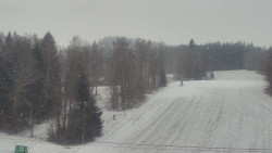 Dojezd hlavní sjezdovky