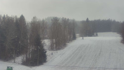 Dojezd hlavní sjezdovky