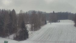 Dojezd hlavní sjezdovky