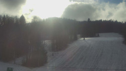 Dojezd hlavní sjezdovky