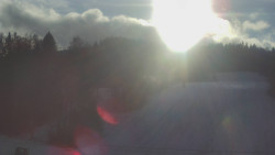 Dojezd hlavní sjezdovky