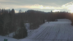 Dojezd hlavní sjezdovky