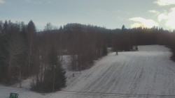 Dojezd hlavní sjezdovky