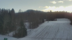 Dojezd hlavní sjezdovky