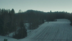 Dojezd hlavní sjezdovky