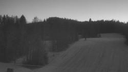 Dojezd hlavní sjezdovky