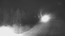 Dojezd hlavní sjezdovky