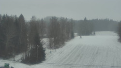 Dojezd hlavní sjezdovky