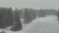 Dojezd hlavní sjezdovky