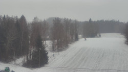 Dojezd hlavní sjezdovky