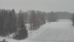 Dojezd hlavní sjezdovky