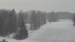 Dojezd hlavní sjezdovky