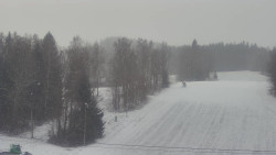 Dojezd hlavní sjezdovky