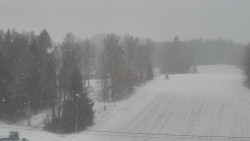 Dojezd hlavní sjezdovky