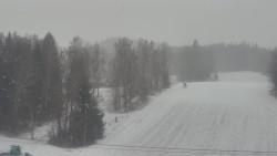 Dojezd hlavní sjezdovky