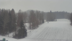 Dojezd hlavní sjezdovky