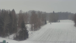 Dojezd hlavní sjezdovky