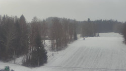 Dojezd hlavní sjezdovky