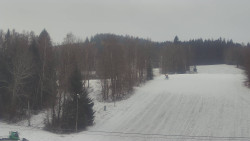 Dojezd hlavní sjezdovky