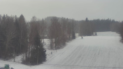 Dojezd hlavní sjezdovky