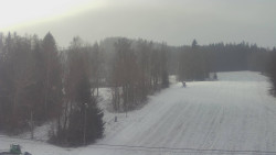 Dojezd hlavní sjezdovky