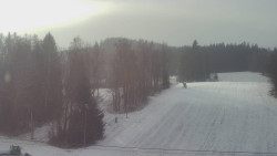 Dojezd hlavní sjezdovky