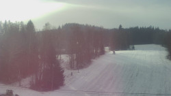 Dojezd hlavní sjezdovky