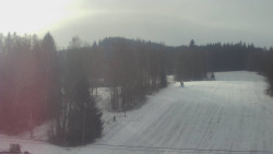 Dojezd hlavní sjezdovky