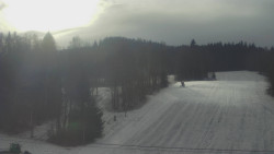 Dojezd hlavní sjezdovky