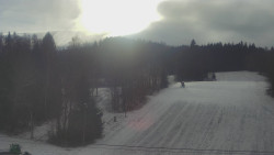 Dojezd hlavní sjezdovky